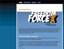 Tablet Screenshot of ffx.freedomforceforever.com